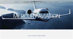 Desktop Screenshot of mercuryaviationholding.com
